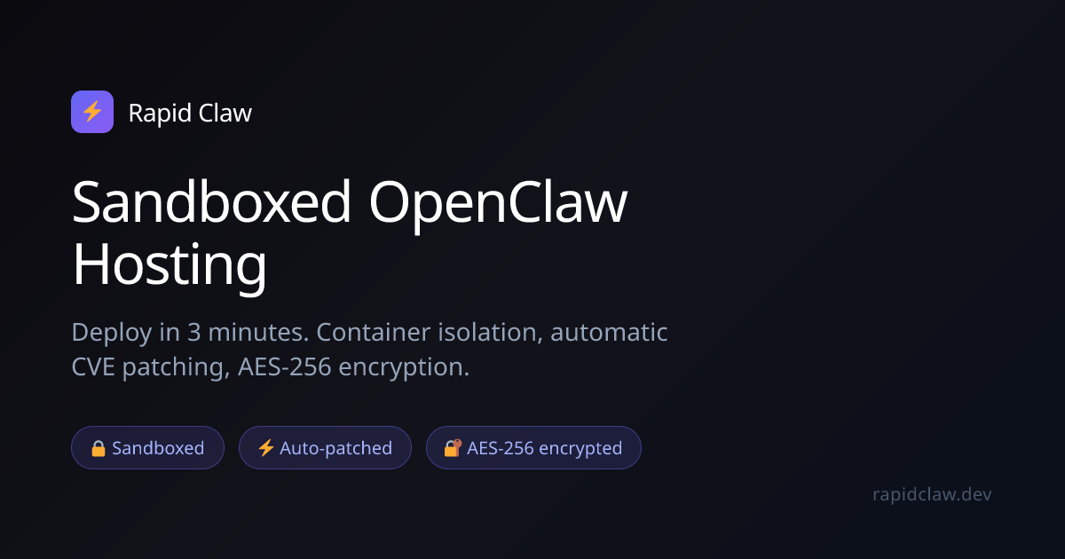 Rapid Claw logo